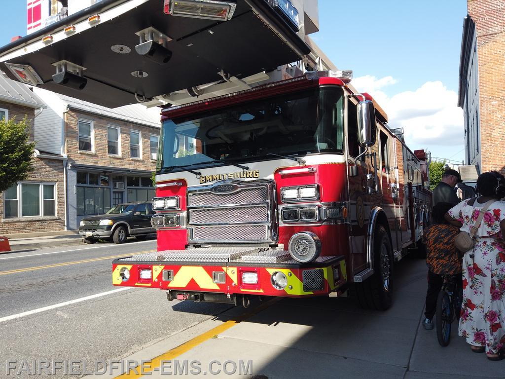 Congratulations Vigilant Hose 6 Emmitsburg, MD New Tower Truck Now