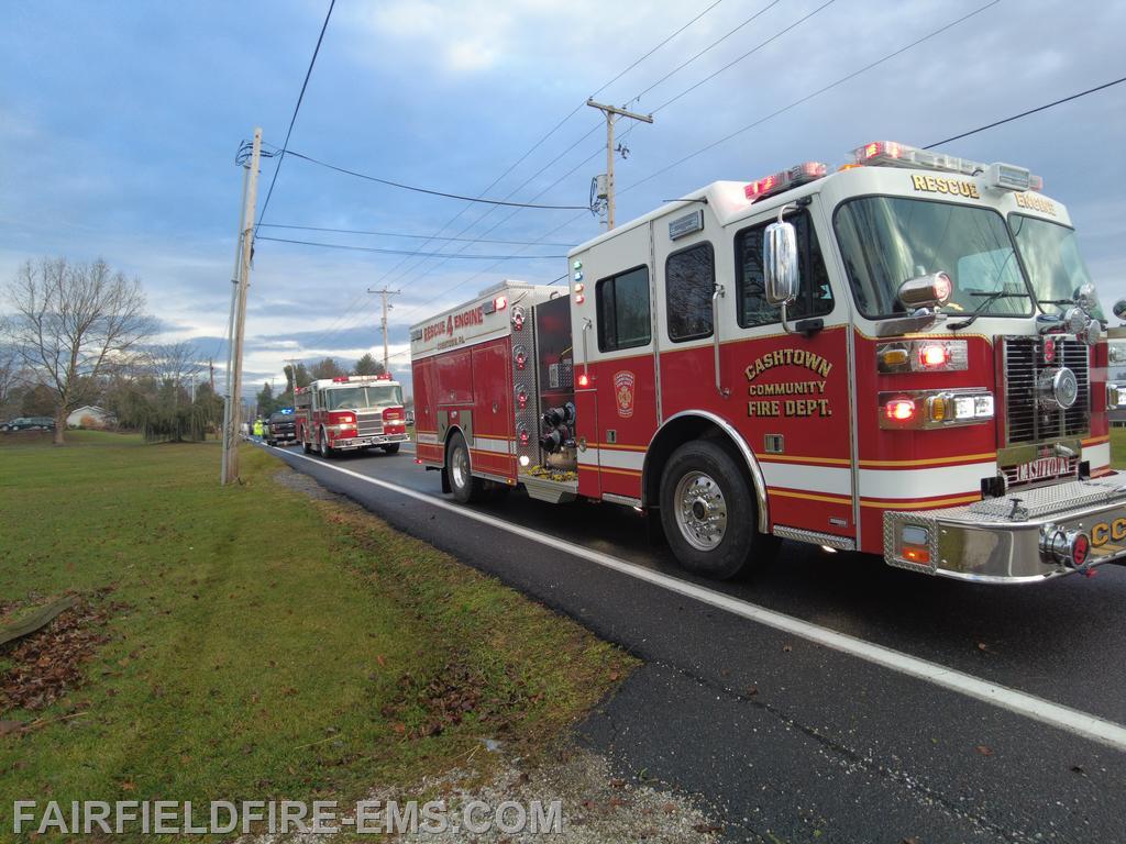 Cashtown Community Fire Department responds to accident