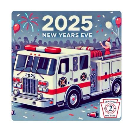 Happy New Year's from Company 2 - Fairfield Fire & EMS