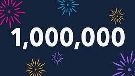 One Million Visitors to our webpage!  Thank you!!
