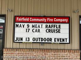 May Events at the Fairfield Community Fire Company - We hope you'll come out and support us!