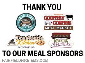 Golf Tournament Meal Sponsors - We Thank You!