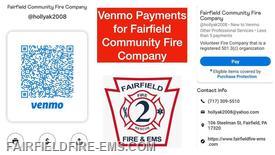 Scan the VENMO QR code shown above to purchase tickets.