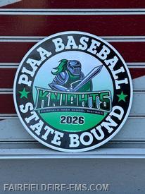 FAHS Knights State Bound - PIAA State Baseball Playoffs