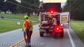 Company 2 Fire Police on Fairfield Rd tonight