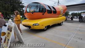 Oscar Mayer Weinermobile really attracted the crowd today.  Thanks to Fairfield Borough for arranging this!