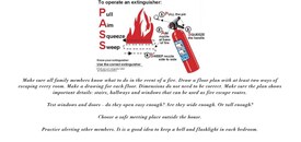 Do You Know How To Operate a Fire Extinguisher?  