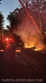 Carr Hill Rd tonight - Highland Township