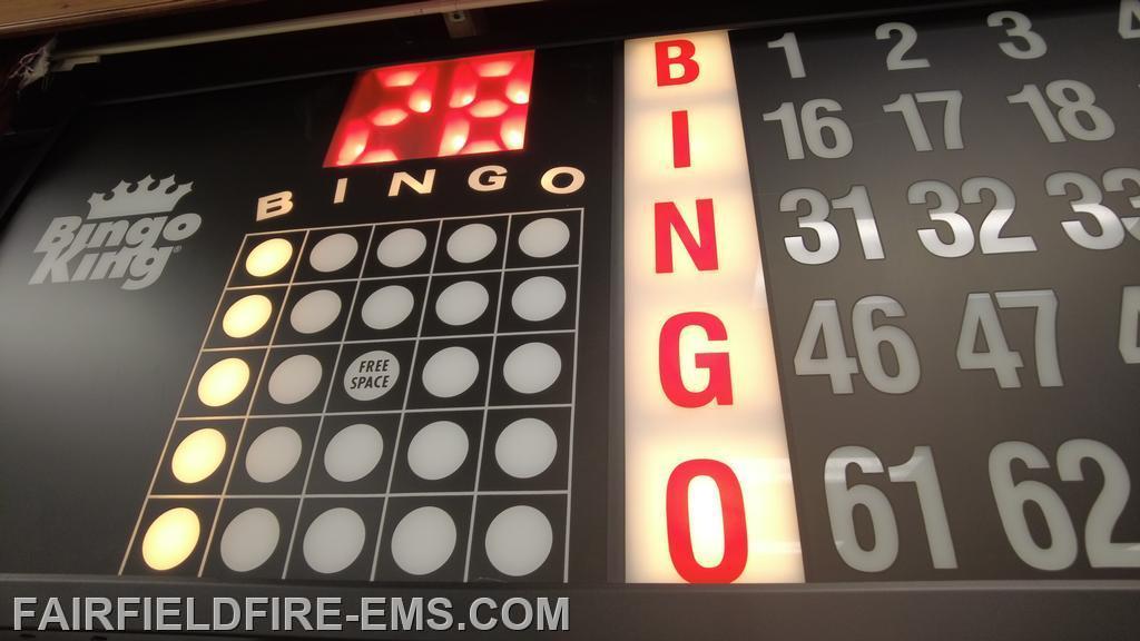 First BINGO this Friday Night!!!! - Fairfield Fire & EMS