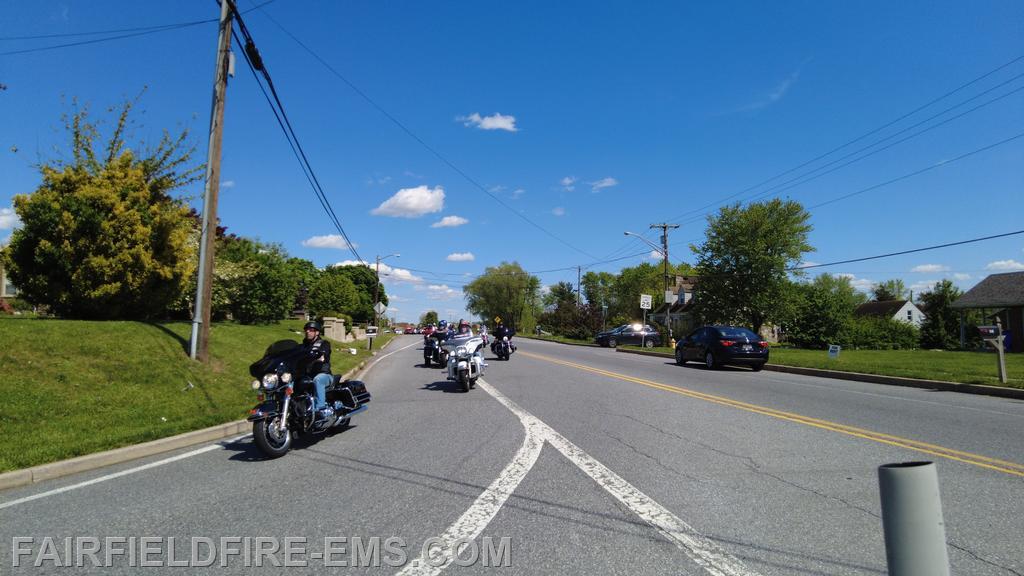 Red Helmet Ride 2023 Fairfield Fire & EMS