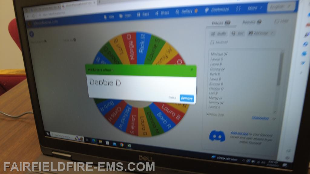 Online Raffle Winner for the $100.00 Mansion House Gift Card ...